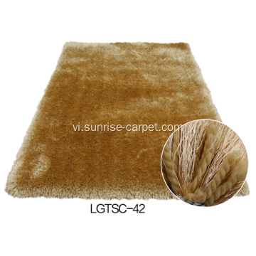 Thun và Vải Silk hỗn hợp Long Pile Shaggy